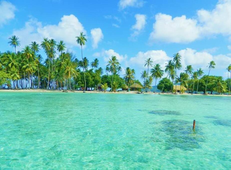 Studio Bord De Mer Fare Tahitea Pension Taputapuapea Buitenkant foto