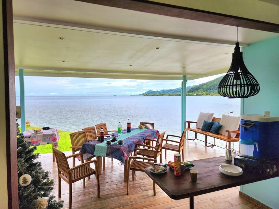 Studio Bord De Mer Fare Tahitea Pension Taputapuapea Buitenkant foto